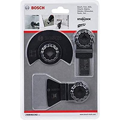 Bosch Accessories 2608662342 ACZ 85 MT4, AIZ 20 AB, ATZ 52 SC Multitool toebehorenset 3-delig 1 set(s) Bosch Accessories 2608662342 ACZ 85 MT4, AIZ 20 AB, ATZ 52 SC Multitool toebehorenset 3-delig 1 set(s)