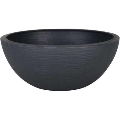 EDA PLASTIQUE - Graphit'Up wastafel Ø 30 - 5,5L - Antracietgrijs