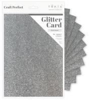Craft Perfect By Tonic Studios Craft perfect • glitter a4 5 vellen 250g silverscreen - thumbnail
