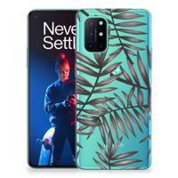 OnePlus 8T | TPU Case | Leaves Grey - thumbnail