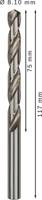 Bosch Accessoires Metaalboren HSS-G, Standard 8,1 x 75 x 117 mm 5st - 2608585508 - thumbnail