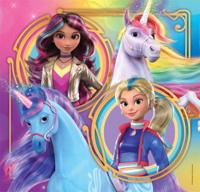 Clementoni puzzel unicorn academy - 3x48st. - thumbnail