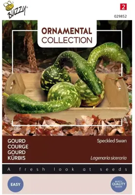 Zaden Ornamental Gourd Speckled Swan (Lagenaria siceraria) Buzzy - Buzzy Zaden Ornamental Gourd Speckled Swan (Lagenaria siceraria) Buzzy - Buzzy