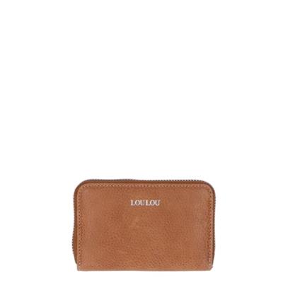 LouLou Essentiels Robuste Portemonnee Small Cognac LouLou Essentiels Robuste Portemonnee Small Cognac