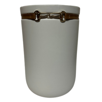 Bloempot keramiek - bloempot Camarillo, groot - bloempot wit - thumbnail