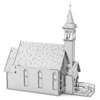 Metal Earth Old Country Church modelbouwset - thumbnail