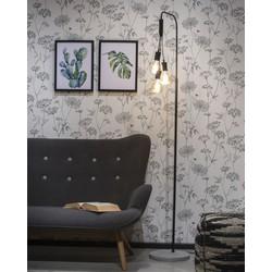 its about RoMi Vloerlamp 'Oslo' 3-lamps, kleur Zwart