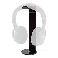Nedis tafelstandaard voor hoofdtelefoons en headsets / zwart - thumbnail