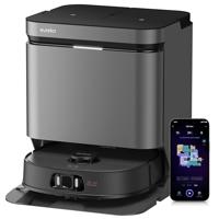 Robotstofzuiger - EUREKA - J15 Pro Ultra - 16.200 Pa - Heet water 75°C - FlexiMop uitschuifbare dweil - Zwart - thumbnail