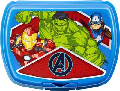 Lunchtrommel The Avengers CZ11367 Blauw Plastic