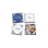 Magneten met foto of tekst - Vierkant - 4 stuks - thumbnail