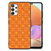 Samsung Galaxy A32 4G | A32 5G Enterprise Editie Back Case Batik Oranje - thumbnail