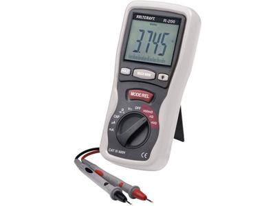 VOLTCRAFT R-200 Componententester Digitaal CAT III 600 V Weergave (counts): 4000 VOLTCRAFT R-200 Componententester Digitaal CAT III 600 V Weergave (counts): 4000