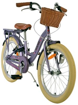 Volare blossom kinderfiets - meisjes - 20 inch - paars - twee handremmen