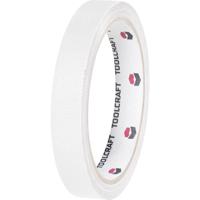 TOOLCRAFT HEB38L10WC HEB38L10WC Textieltape HEB38L10WC Wit (l x b) 10 m x 38 mm 1 stuk(s) - thumbnail