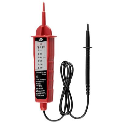 REV LED 6-400V rt Spanningstester LED