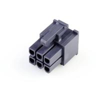 Molex 469920610 Female behuizing (kabel) Totaal aantal polen: 6 Rastermaat: 4.2 mm Inhoud: 1 stuk(s) Bag - thumbnail