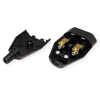 Bachmann 900.004 Eurokoppeling Kunststof 230 V Zwart IP20