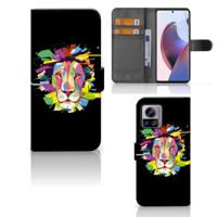 Motorola Edge 30 Ultra Leuk Hoesje Lion Color - thumbnail