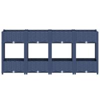 Plantenbak verhoogd 160x40x71 cm polypropyleen - thumbnail