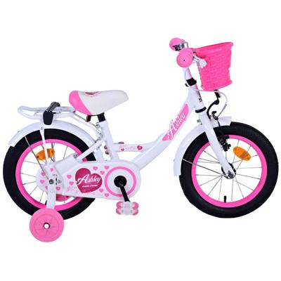 Volare ashley kinderfiets - meisjes - 14 inch - wit