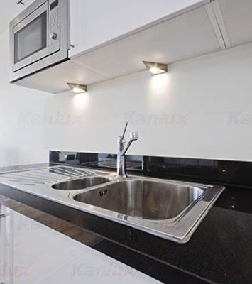 Onderbouwarmatuur Zepo - RVS - Driekhoek - G4 fitting