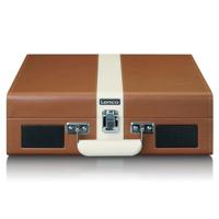 Lenco Koffer platenspeler met BT oplaadbare batterij en luidspreker - TT-120BNWH - thumbnail