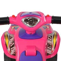 Loopquad met licht en geluid roze en paars - thumbnail