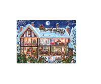 Ravensburger puzzel 100 stukjes Kerstfeest thuis - thumbnail