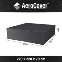 Loungesethoes 220x220xH70 cm antraciet AeroCover - Aerocover - thumbnail