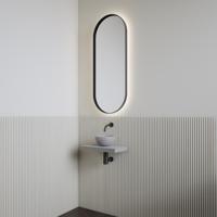 Fonteinset | BWS Leto | Planchet Agaat Grijs | Waskom Mat Grijs - thumbnail