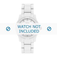 Horlogeband Guess W0944L1 / 2057177 Funfetti Kunststof/Plastic Wit 11mm - thumbnail