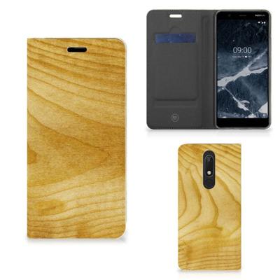 Nokia 5.1 (2018) Book | Wallet Case | Licht Hout
