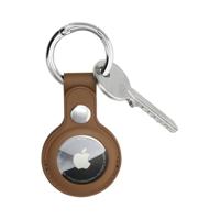 Hama edge protector finest sense voor apple airtag bruin - thumbnail