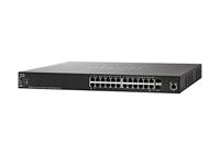 Cisco SG550XG-24T 24 Poorten Beheerbare Ethernet-switch - Stack-poort - 1 SG550XG-24T-K9-UK - thumbnail