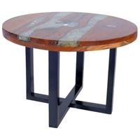 Salontafel massief teakhout hars 60 cm - thumbnail