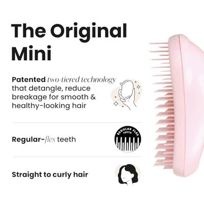 Tangle Teezer Original Pink Haarborstel Mini - thumbnail