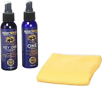 MusicNomad MN132 Premium Piano Care Kit set van 3 onderhoudsmiddelen voor glanzende piano&apos;s