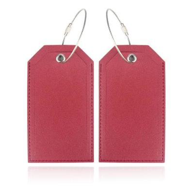 Bagagelabel Roze - Set van 2 stuks