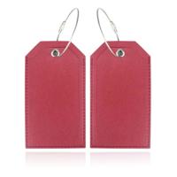 Bagagelabel Roze - Set van 2 stuks - thumbnail