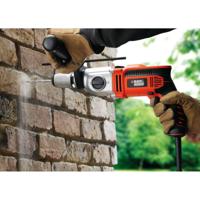 Set met boor en accessoires Black & Decker KR1102K-QS 1100 W 230 V 74 NM - thumbnail