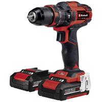 Einhell TE-CD 18/40 Li-i +64 (2x2,0Ah) Accu-klopboor/schroefmachine 2 snelheden Incl. 2 accus, Incl. lader, Incl. koffer - thumbnail