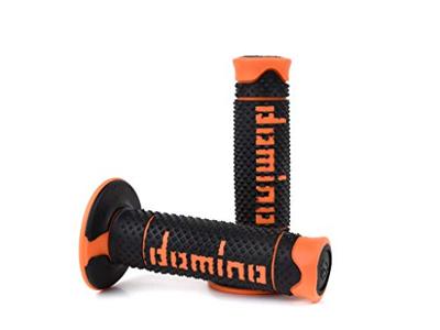 Domino rubber handvat "a260 rubber grip a260 bw/or 120mm closed