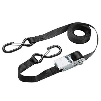 Masterlock Single pack ratchet tie down with S hooks 5m - colour : black - 3109EURDAT - thumbnail