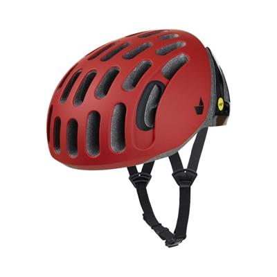 Catlike racehelm whisper ii maat m mat rood/glans zwart