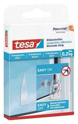 Kleefstrips tesa dubbelzijdig transparant 0.2kg | 15 stuks