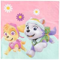 Servetten Paw Patrol Skye & Everest (20st) - thumbnail