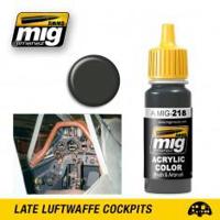 MIG Acrylic RLM 66 SchwartzGrau 17ml - thumbnail