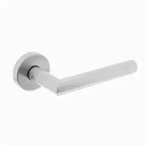 Intersteel Strakke deurklinkHoek 90 rozet RVS - 0035.195102