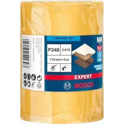 Bosch Accessories EXPERT C470 2608900901 Schuurpapierrol Ongeperforeerd Korrelgrootte (num) 240 1 stuk(s)